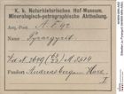 Etiketten zu Pyrargyrit (NHMW-MIN-Al92)